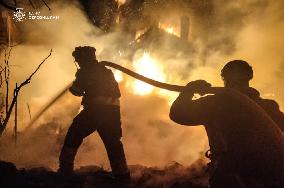 Russian Strikes in Kiev Claim 23 Lives - Ukraine