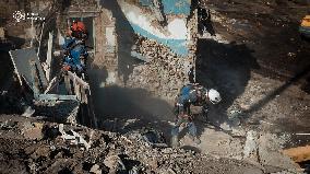 Russian Strikes in Kiev Claim 23 Lives - Ukraine