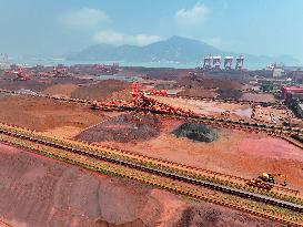 Iron Ore Throughput Increased in Lianyungang Port