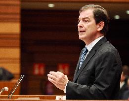 Mañueco Appears to Report on Forest Fires in Castilla Y Leon - Spain