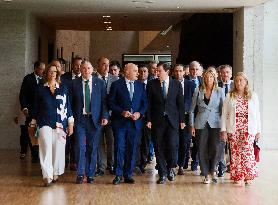 Mañueco Appears to Report on Forest Fires in Castilla Y Leon - Spain