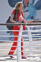 Venice Caroline Scheufele Airport Arrivals JR