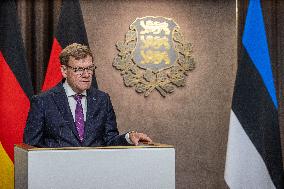The German Foreign MinisterÂ´s visiti to Estonia