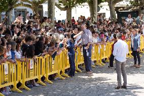King and Queen Visit Fire-Damaged Villages - Spain