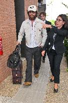 Venice Aaron Taylor Johnson Airport Arrivals JR