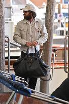Venice Aaron Taylor Johnson Airport Arrivals JR