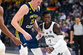 EUROPEAN BASKETBALL CHAMPIONSHIP GERMANY-SWEDEN