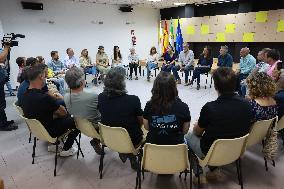 King and Queen Visit Fire-Damaged Villages - Spain