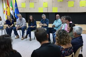 King and Queen Visit Fire-Damaged Villages - Spain