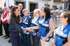 King and Queen Visit Fire-Damaged Villages - Spain