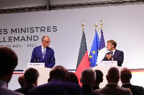 25th Franco-German Ministerial Council - Toulon