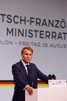 25th Franco-German Ministerial Council - Toulon