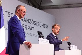 25th Franco-German Ministerial Council - Toulon