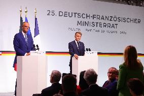 25th Franco-German Ministerial Council - Toulon