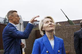 Finnish President Stubb meeting European Commission President von der Leyen