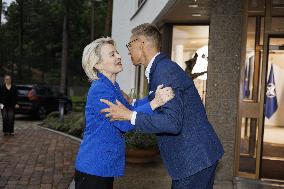Finnish President Stubb meeting European Commission President von der Leyen