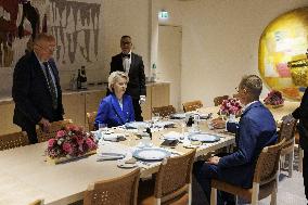 Finnish President Stubb meeting European Commission President von der Leyen