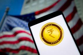 Illustration Indian Rupee