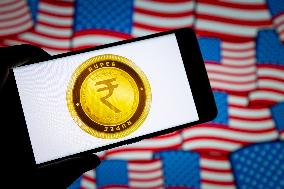 Illustration Indian Rupee