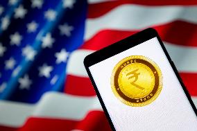 Illustration Indian Rupee