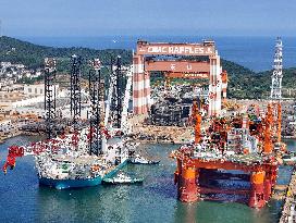 World Most Advanced Wind Power Installation Vessel Norse Wind Conducted Sea Trials