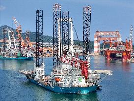 World Most Advanced Wind Power Installation Vessel Norse Wind Conducted Sea Trials