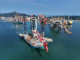 World Most Advanced Wind Power Installation Vessel Norse Wind Conducted Sea Trials