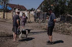 Russians Shelled Sloviansk at Night - Ukraine