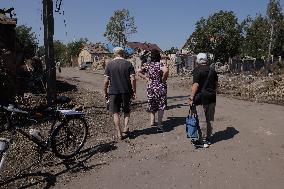 Russians Shelled Sloviansk at Night - Ukraine