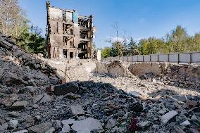Russians Shelled Sloviansk at Night - Ukraine