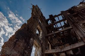 Russians Shelled Sloviansk at Night - Ukraine