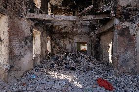 Russians Shelled Sloviansk at Night - Ukraine