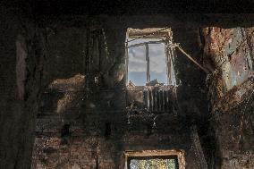 Russians Shelled Sloviansk at Night - Ukraine