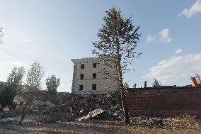 Russians Shelled Sloviansk at Night - Ukraine