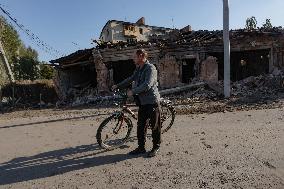 Russians Shelled Sloviansk at Night - Ukraine