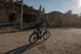 Russians Shelled Sloviansk at Night - Ukraine