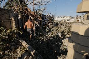 Russians Shelled Sloviansk at Night - Ukraine