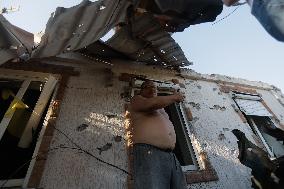 Russians Shelled Sloviansk at Night - Ukraine