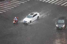Rainstorm Hit Qingdao