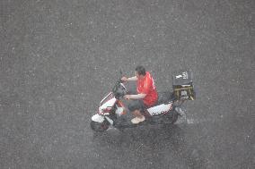 Rainstorm Hit Qingdao