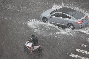 Rainstorm Hit Qingdao