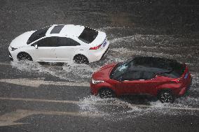 Rainstorm Hit Qingdao