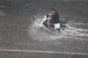 Rainstorm Hit Qingdao