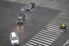 Rainstorm Hit Qingdao