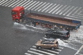 Rainstorm Hit Qingdao