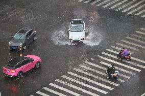 Rainstorm Hit Qingdao