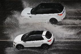 Rainstorm Hit Qingdao