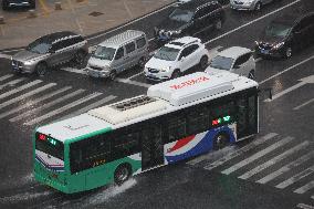Rainstorm Hit Qingdao