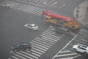 Rainstorm Hit Qingdao