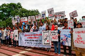 Journalists Protest Gaza Killings - Dhaka